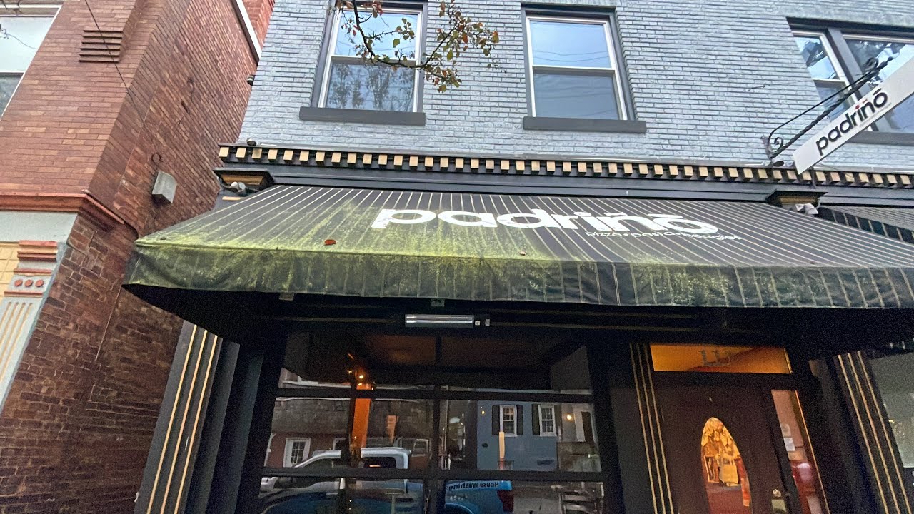 Dirty Awning Washing. New Employee. Pressure Washing - Soft Washing