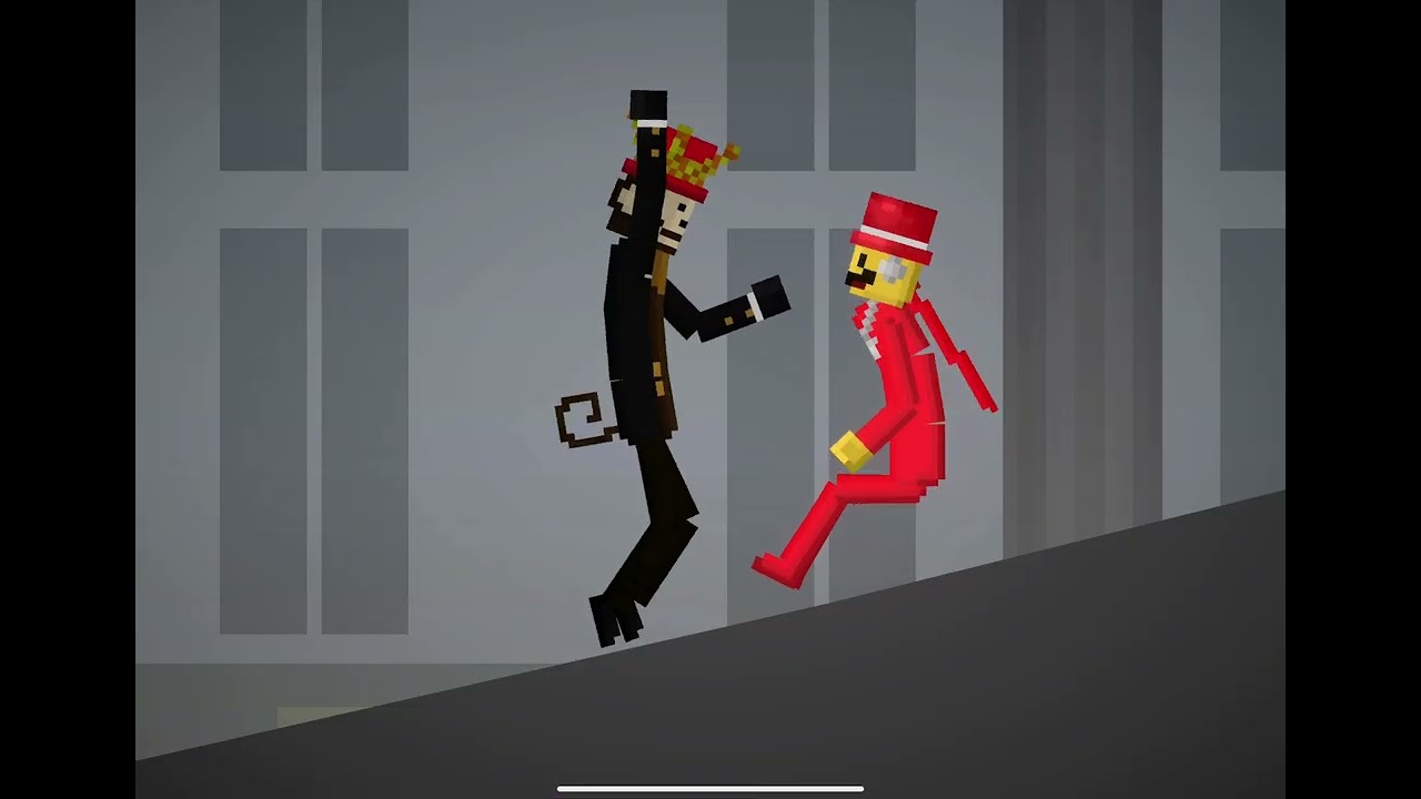 Jandel vs sammy [official video in Melon sandbox]