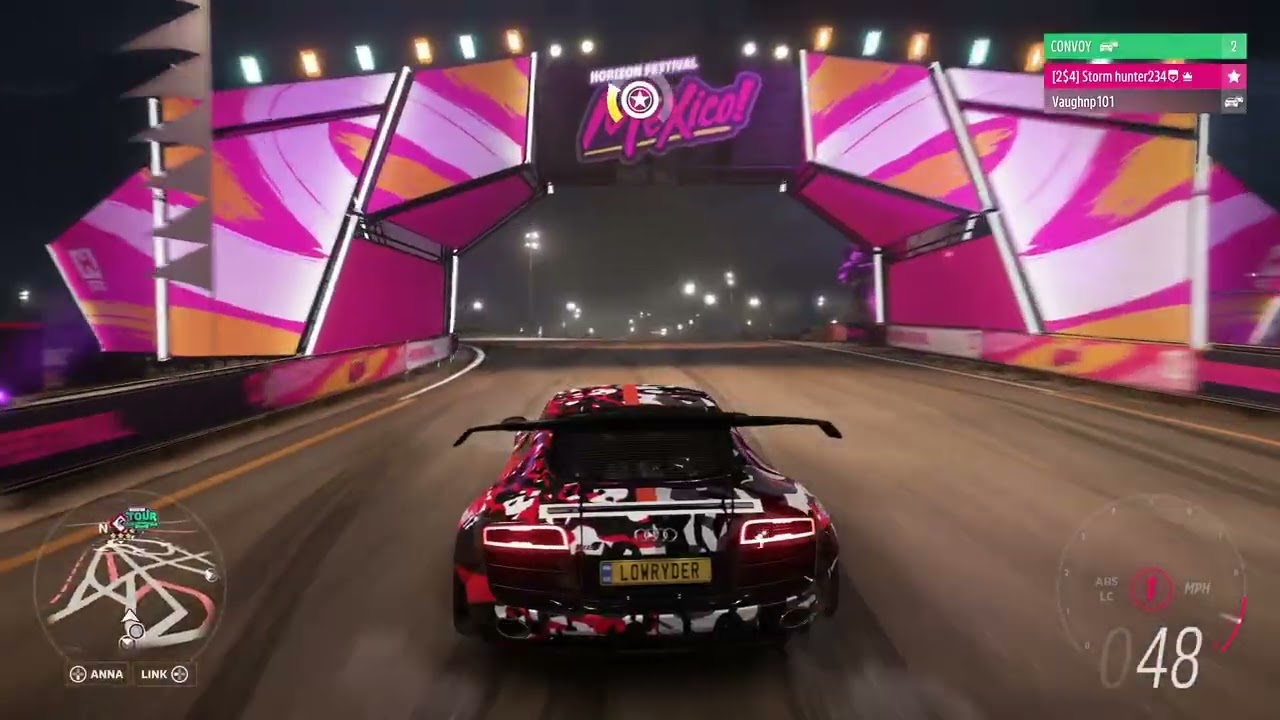 Drifting on a track route I made up 