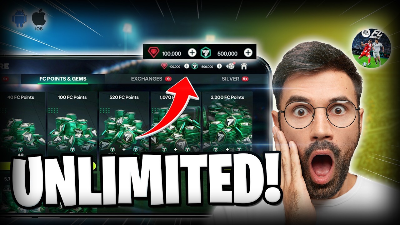 FC Mobile Hack - How to GET UNLIMITED GEMS & Points in FC Mobile 26 (iOS Android) Tutorial