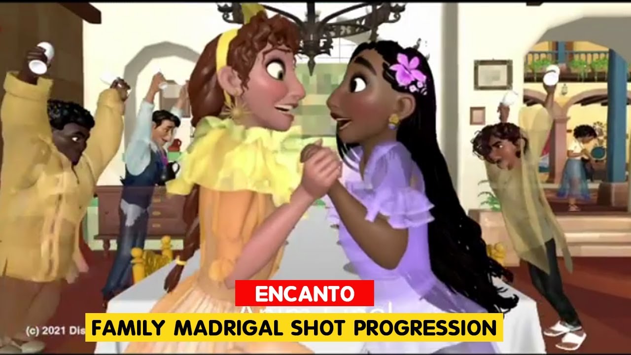 ENCANTO | Family Madrigal Shot Progression | Angelo Sta.Catalina |  @3DAnimationInternships