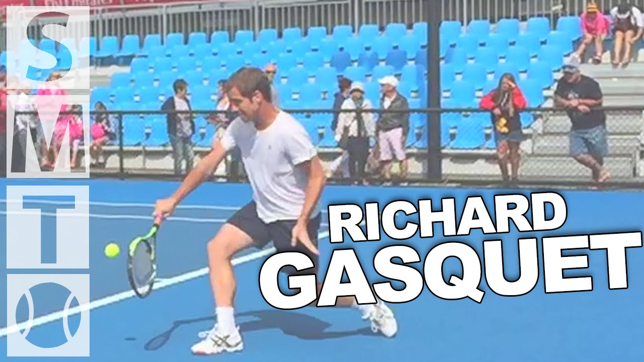 Richard Gasquet - 2015 Australian Open - Backhands in Super Slow Motion Download (1200fps)