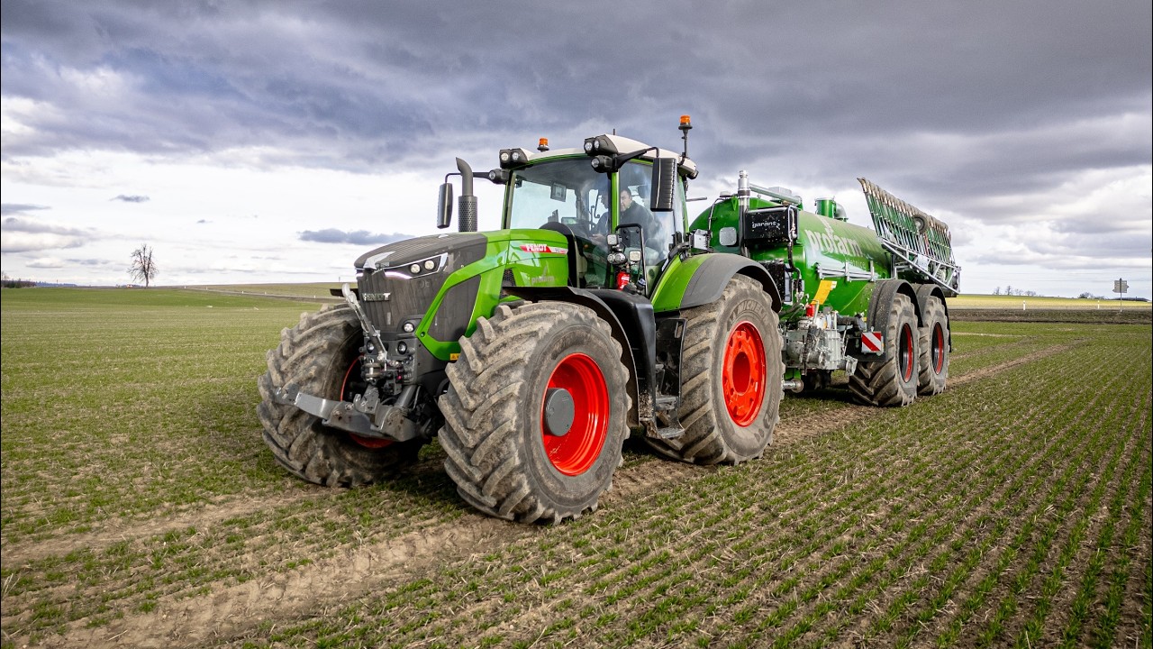 Fendt 942 Vario + Garant Kotte • Aplikace kejdy do ozimů v ProFarm Blatnice