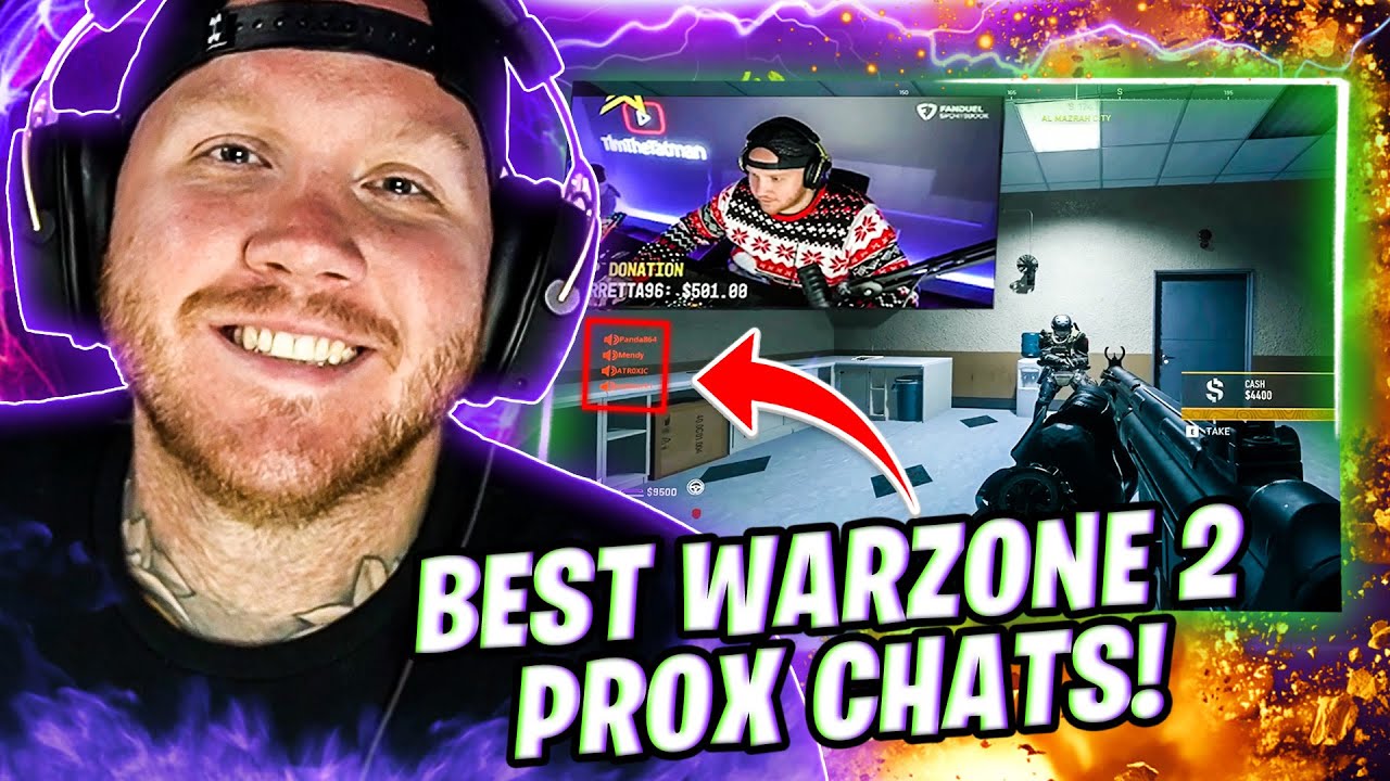 TIM REACTS TO THE BEST WARZONE 2 PROX CHATS