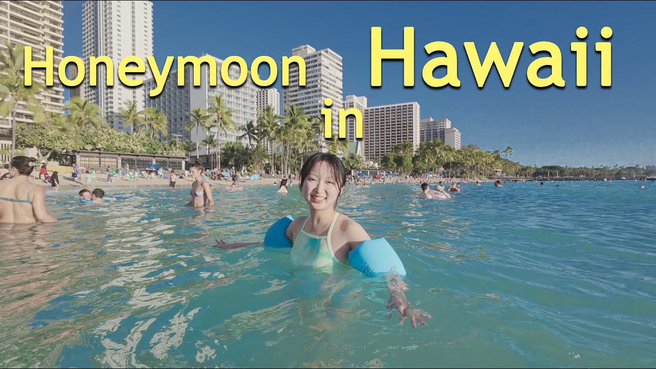 천국 다녀왔습니다.... 🌴 7박 9일 하와이 신혼여행 브이로그 #1 🌺