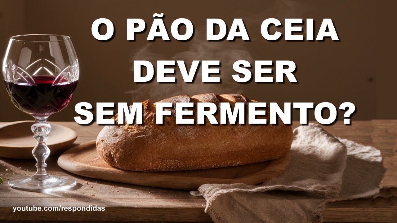 #1698 O pão da ceia do Senhor deve ser sem fermento? Mario Persona