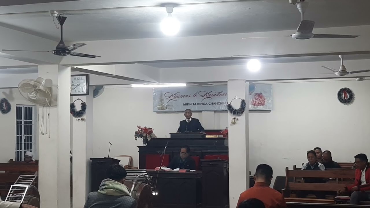 Rev H L Vunga | Hmar Sermon | 31st Night December