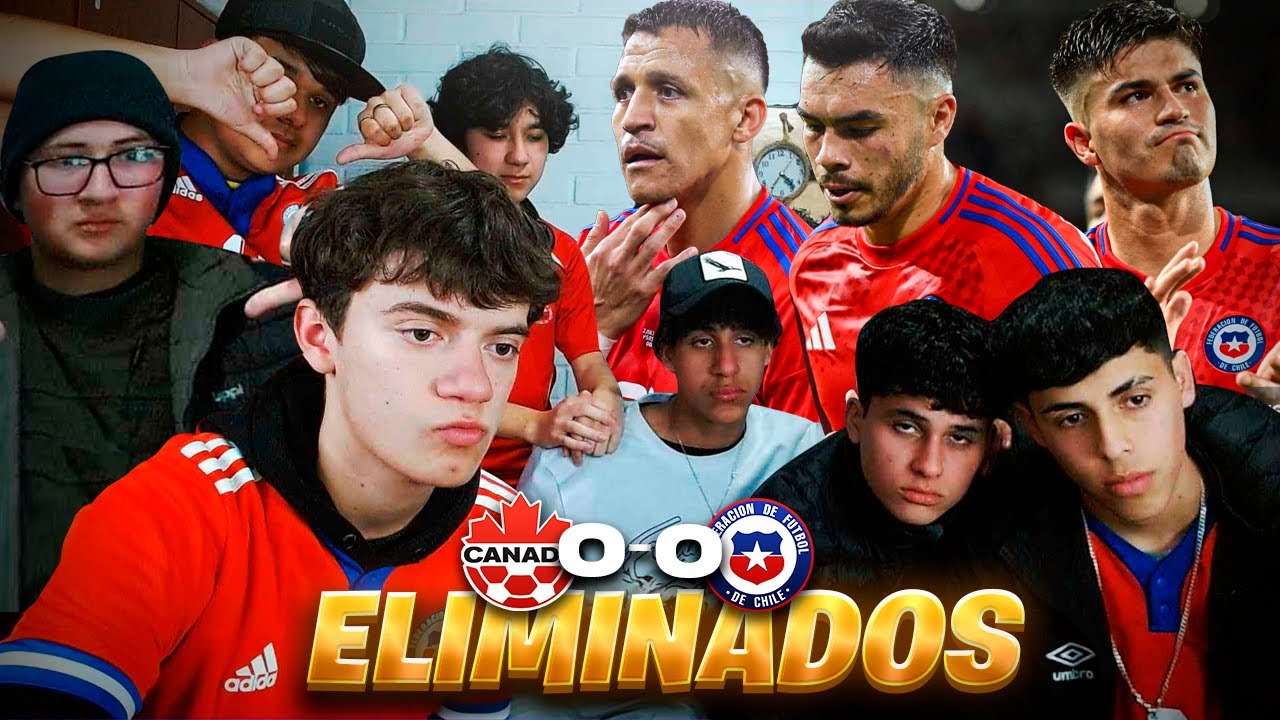 ¡ELIMINADOS! 🤬 CANADA vs CHILE | REACCIONES DE HINCHAS CHILENOS | Copa America 2024
