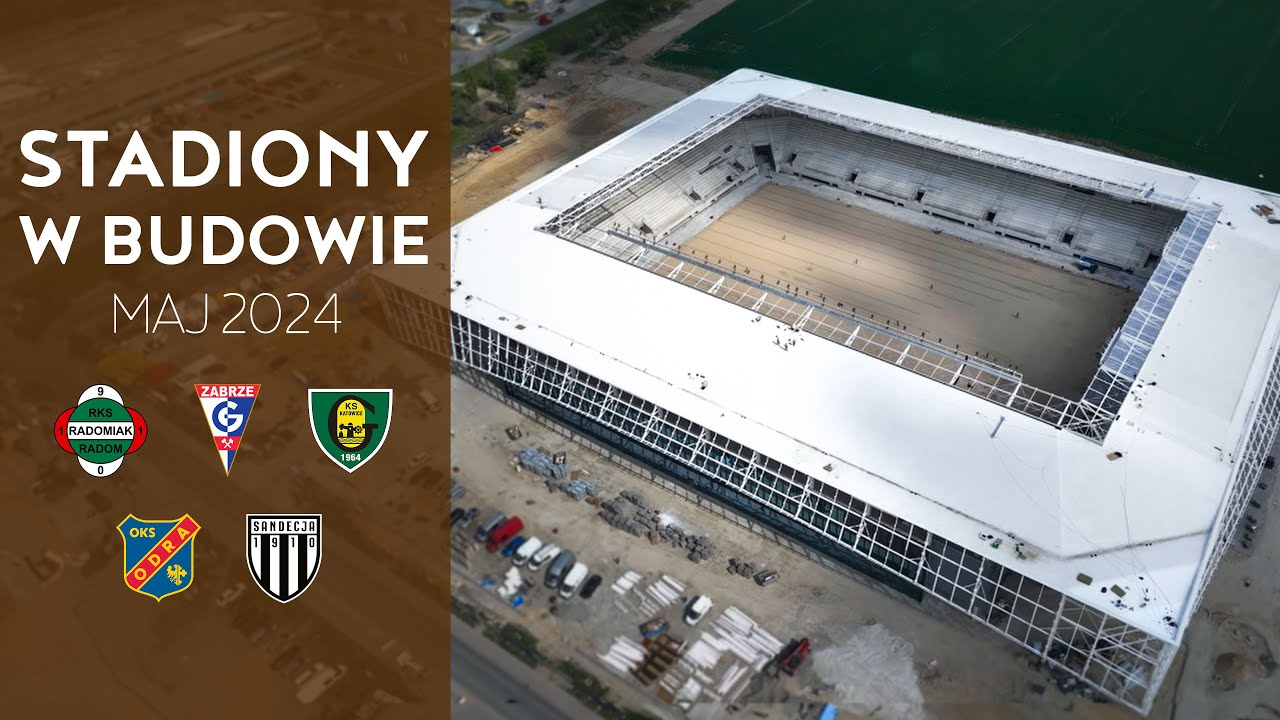 Polskie Stadiony w Budowie (Maj 2024)