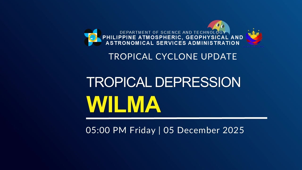 Press Briefing: Tropical Depression Wilma issued at 5 PM | December 05, 2025 - Friday