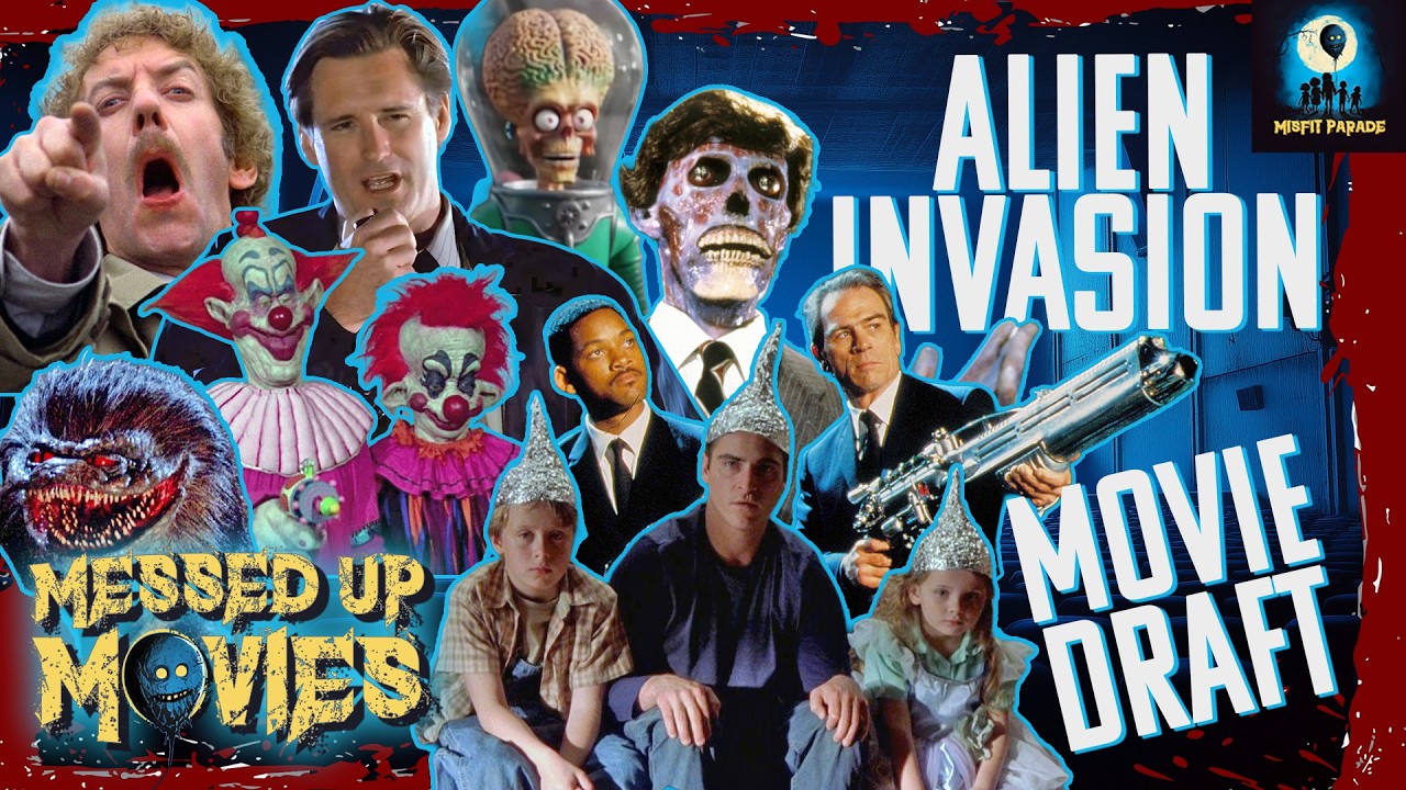 Most Messed Up Alien Invasion Film Festival Draft | Messed Up Movies Podcast