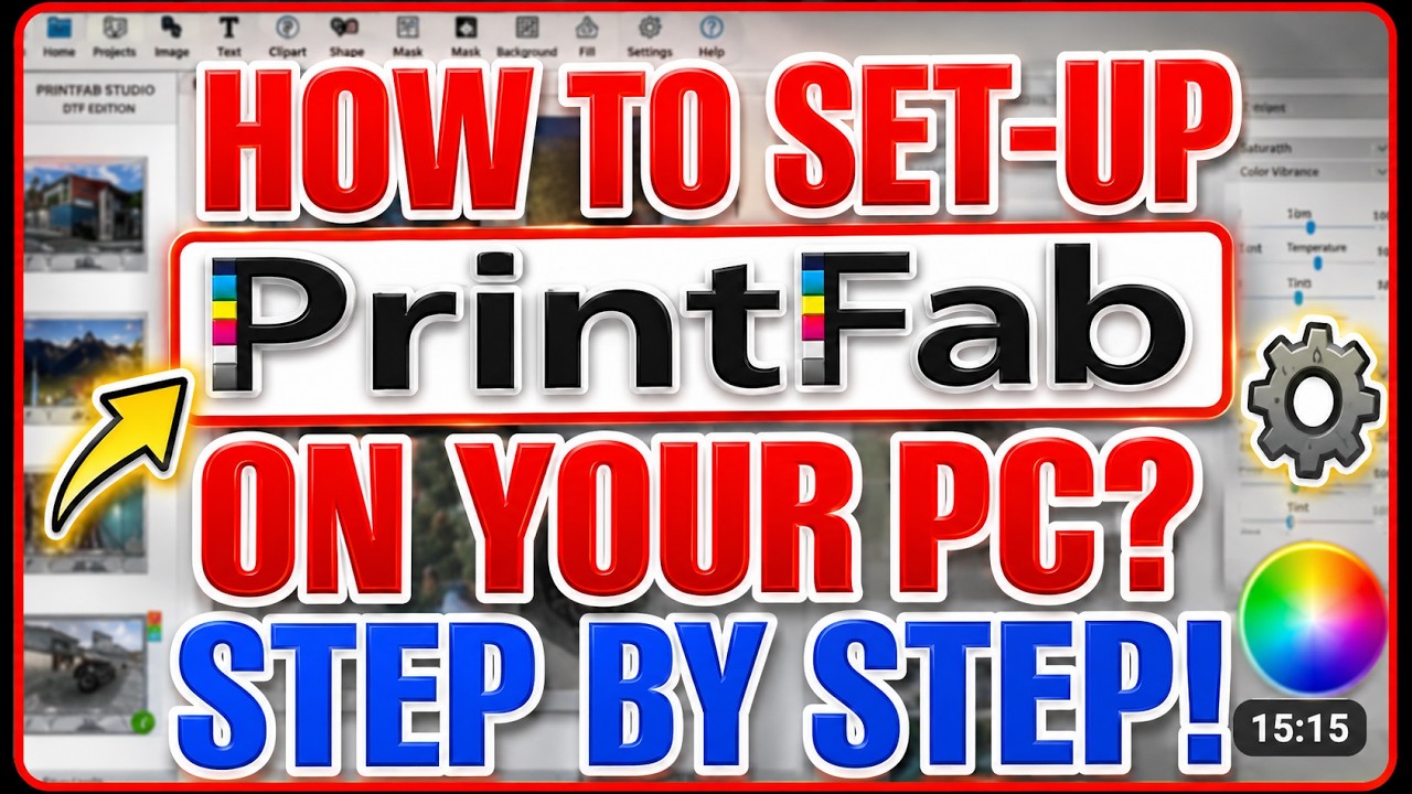SIMPLE PRINTFAB SETUP FOR PC/LAPTOP