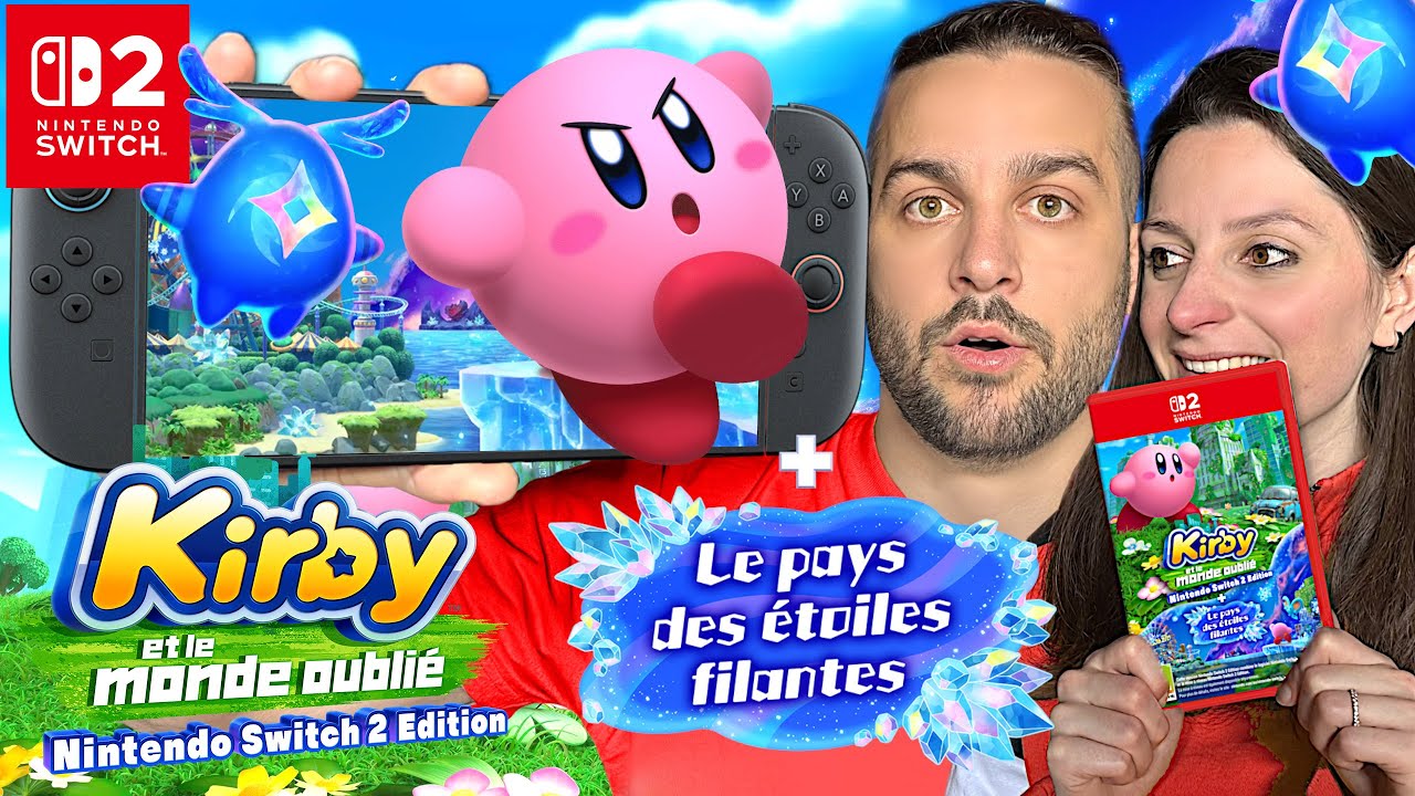 On joue à KIRBY sur Nintendo Switch 2 ! ( DLC Le pays des étoiles filantes )