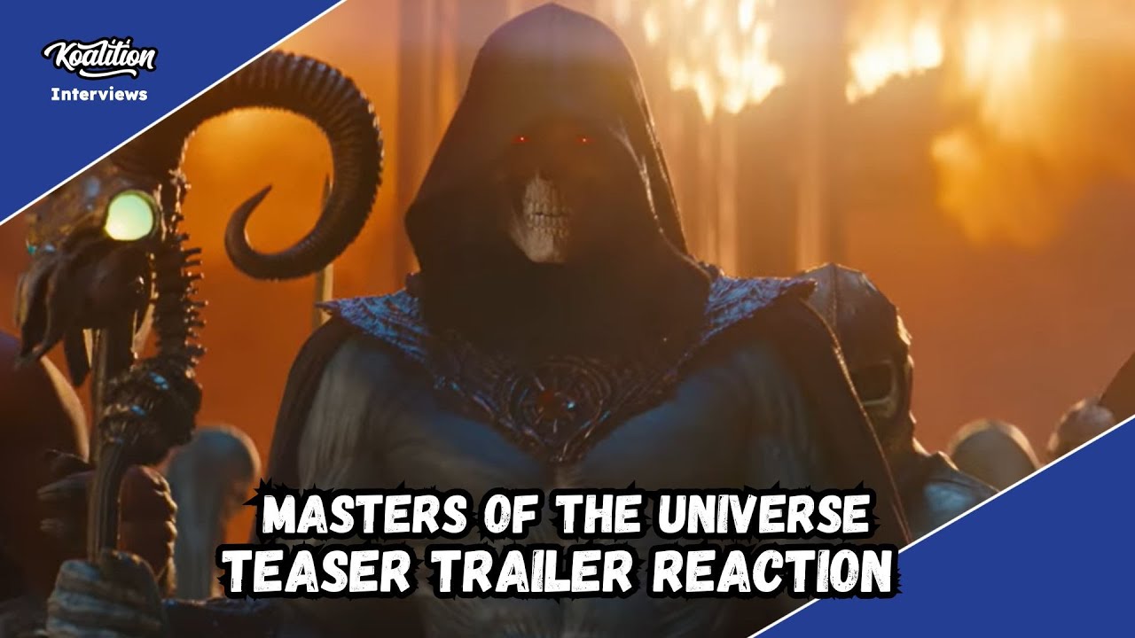 Masters of the Universe Trailer Reaction - Lets Go To The 80's