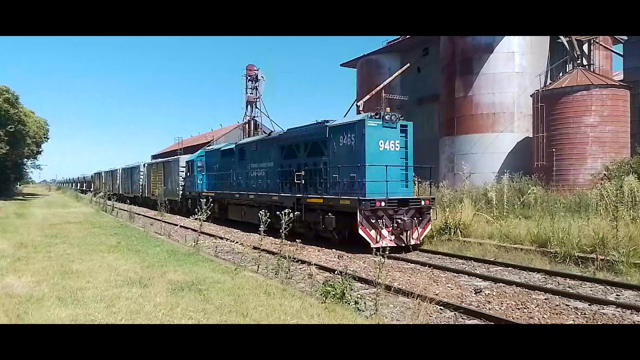 CDD3A1 9465 DE TRENES ARGENTINOS CARGAS LSM....!!!!!