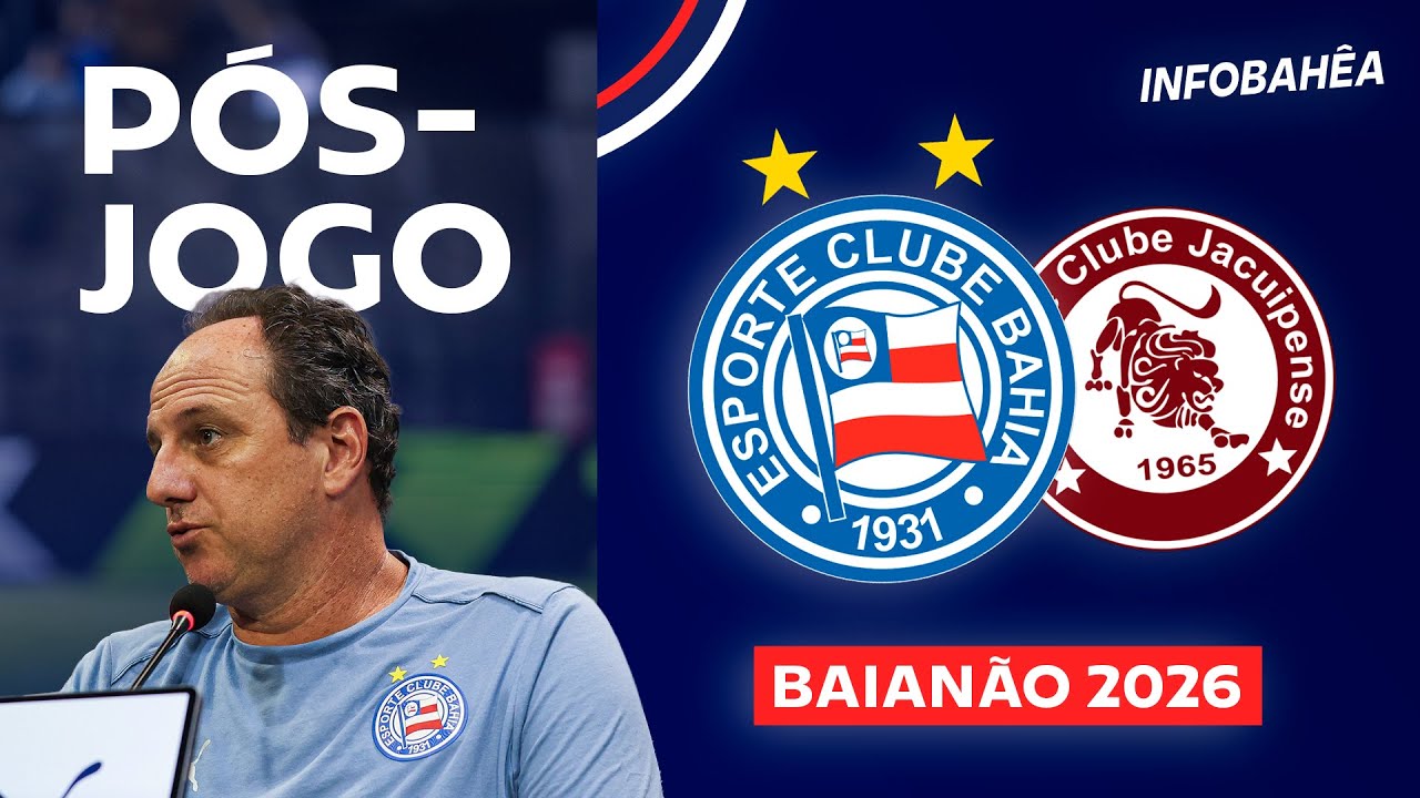 ⚽ AO VIVO | PÓS-JOGO COM LEIRO E TELES: BAHIA 2X2 JACUIPENSE - 8ª RODADA | BAIANÃO 2026