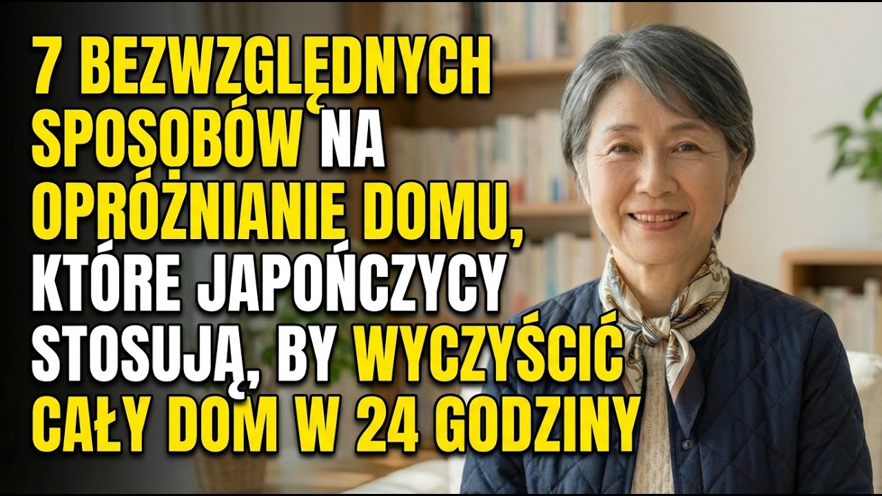 7 Bezwzględnych Sposobów Na Opróżnianie Domu, Które Japończycy Stosują, By Wyczyścić Cały Dom