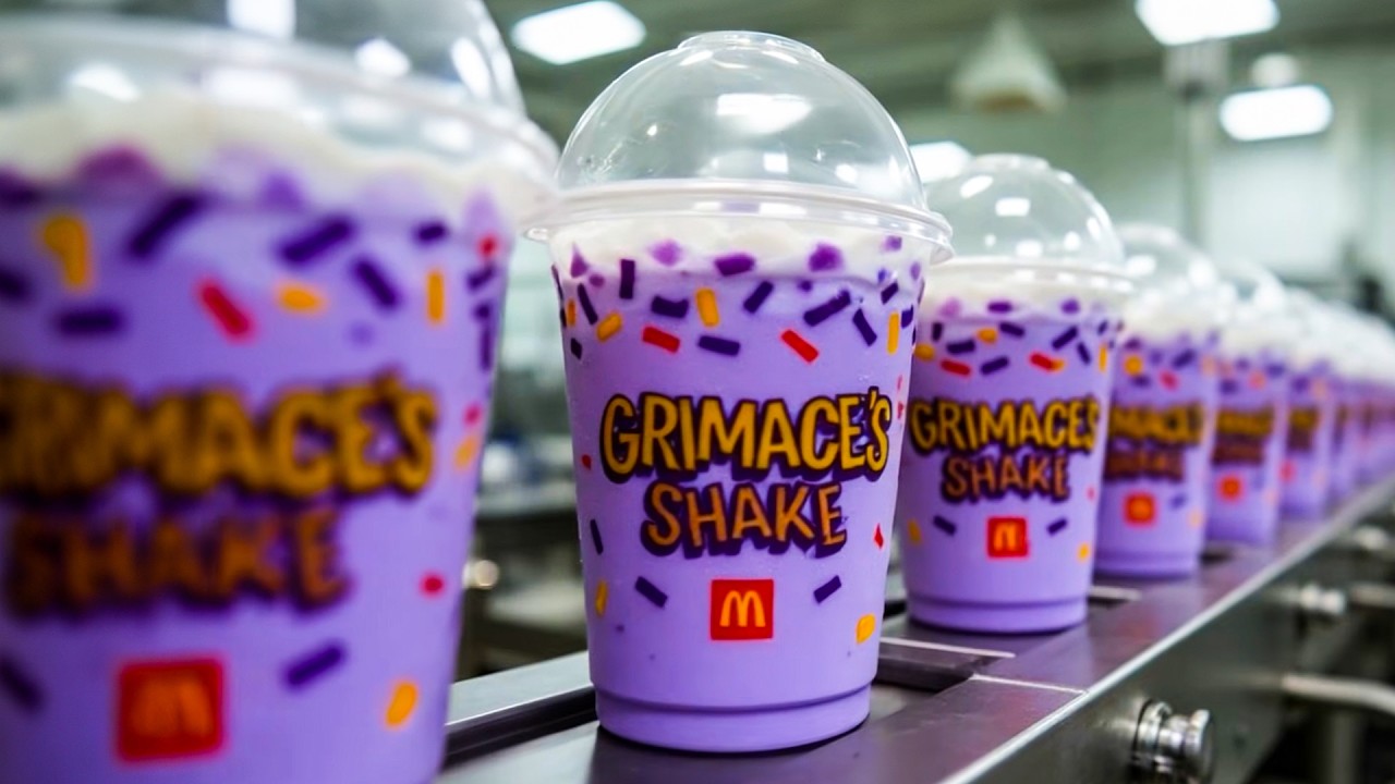 How Grimace Shakes Are Made...