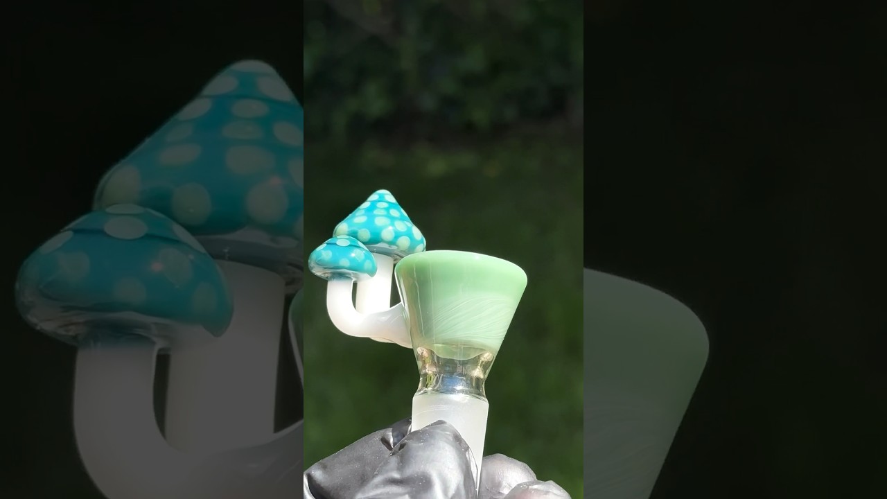 New slides! Landed on our site🍄 #heady #mushroom #headyart #glassart #glass