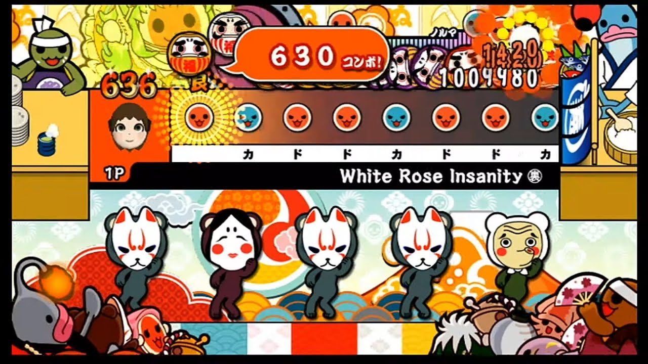 【太鼓の達人Wii5】White Rose Insanity(裏譜面)