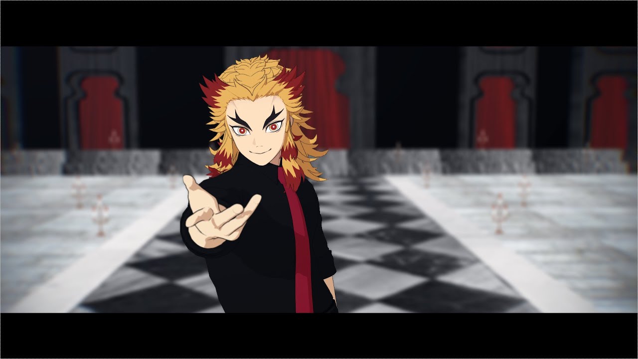 【鬼滅のMMD】KING【煉獄杏寿郎】