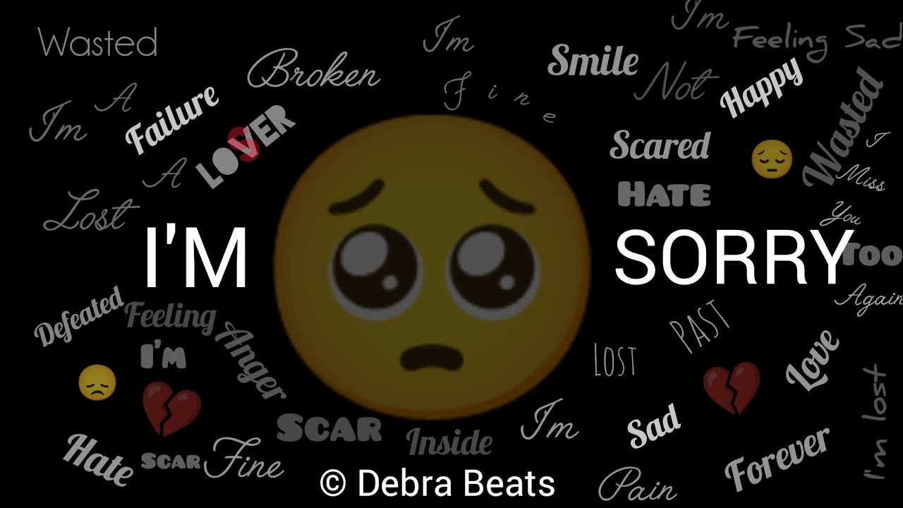 "I'M SORRY" is this the Saddest beat in the World ???