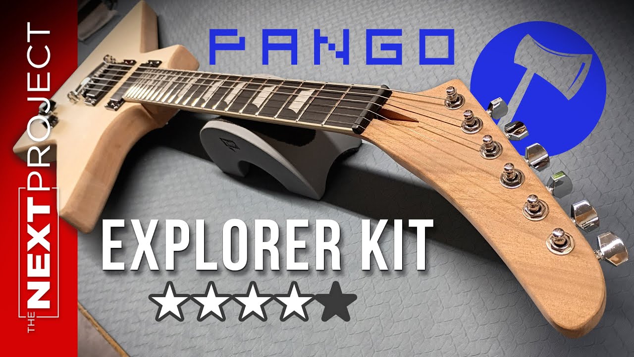 Pango Music Gibson Explorer Style Kit Build