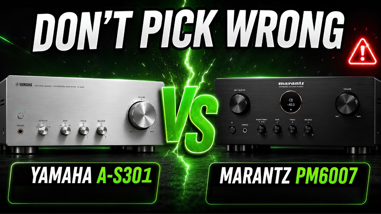 Yamaha AS301 czy Marantz PM6007? Prawda o tych wzmacniaczach