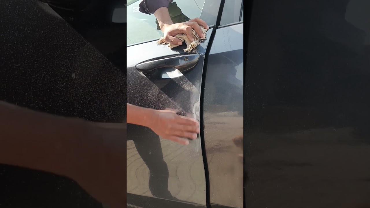 cutting scratch paint