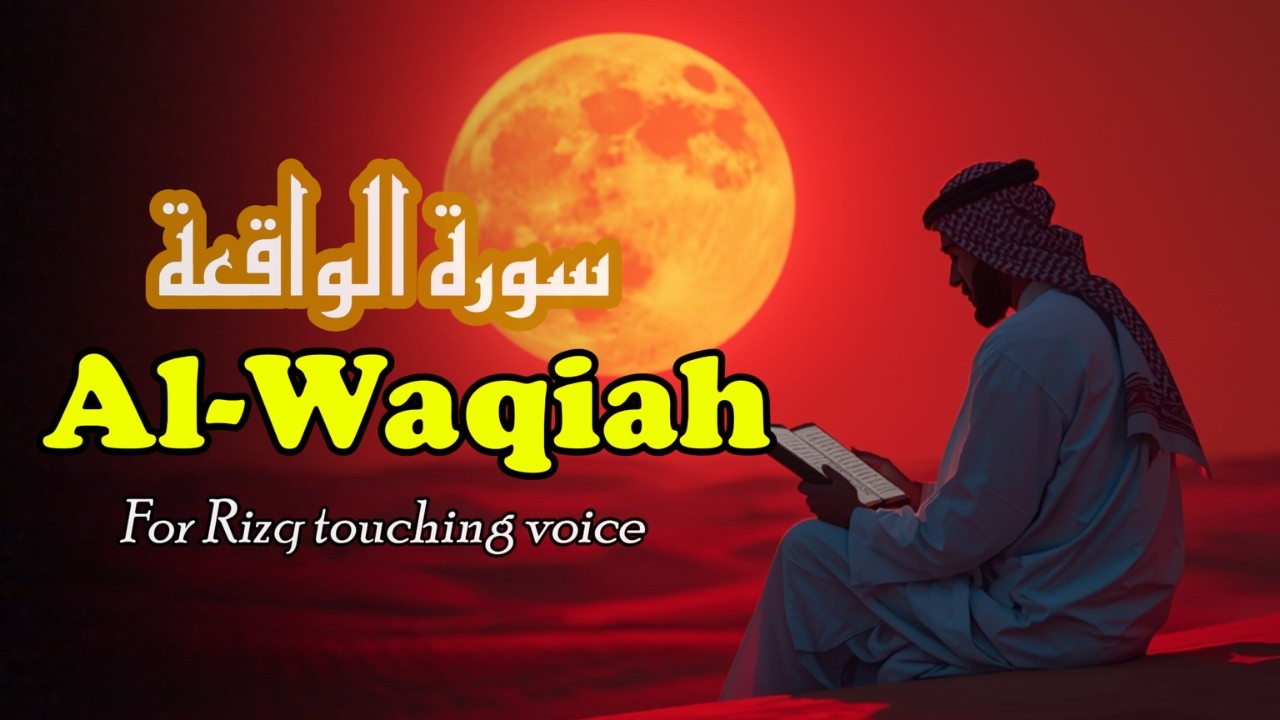 Surah Al-Waqiah (سورة الواقعة) | Calming Quran Recitation for Inner Peace, Light & Divine Protection