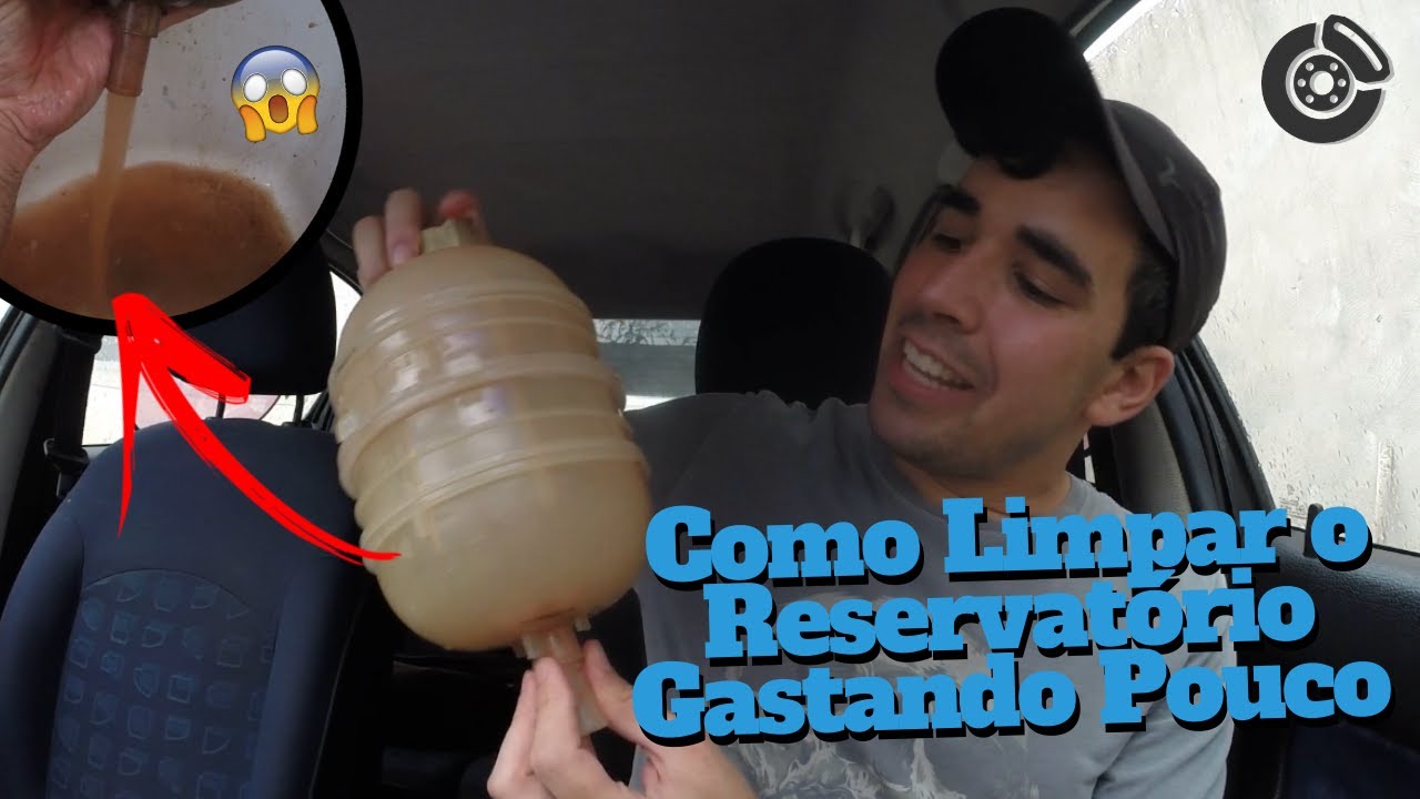 Como Limpar o RESERVATÓRIO do Radiador do Peugeot 206 🧽