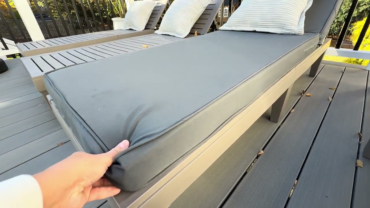 Fusion Plain Silver Outdoor Cushion