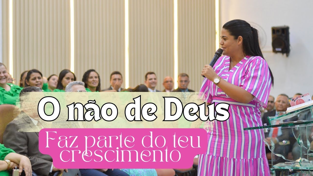 O NÃO DE DEUS FAZ PARTE DO TEU CRESCIMENTO | Rafaela Nascimento