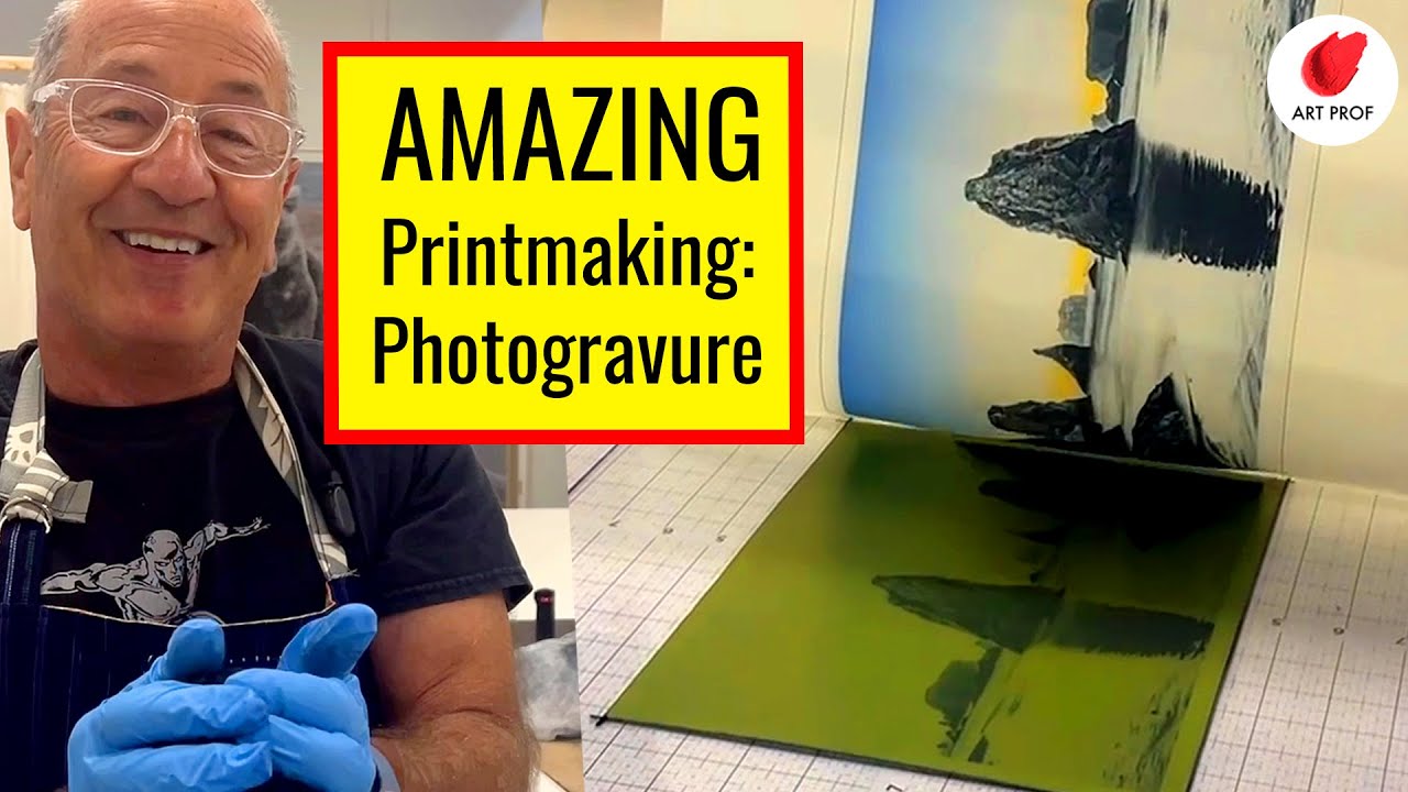 UNBELIEVABLE Printmaking: Photogravure Demo, Part 2 of 2