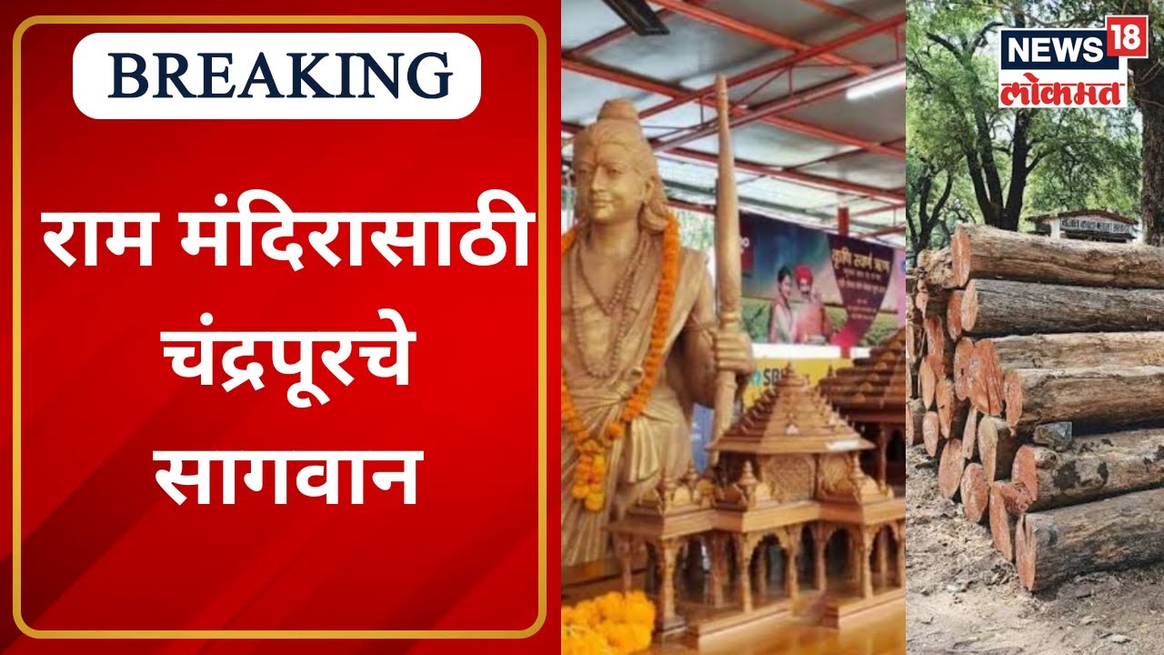 Chandrapur Teakwood for Ayodhya Ram Mandir | राम मंदिरासाठी चंद्रपूरचे सागवान | Marathi News