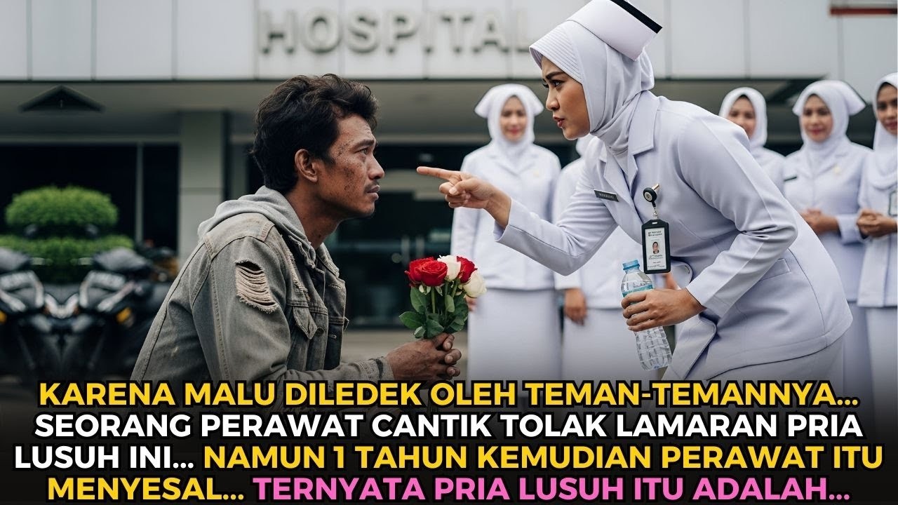 Perawat Cantik Tolak Lamaran Pria Tukang Ojek Lusuh... Tapi Siapa Sangka Pria Itu Adalah Seorang Bos