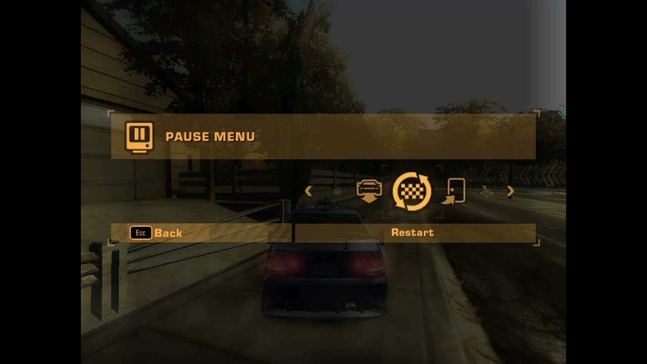 tring to beat black 11 with lexus. need for speed most wanted