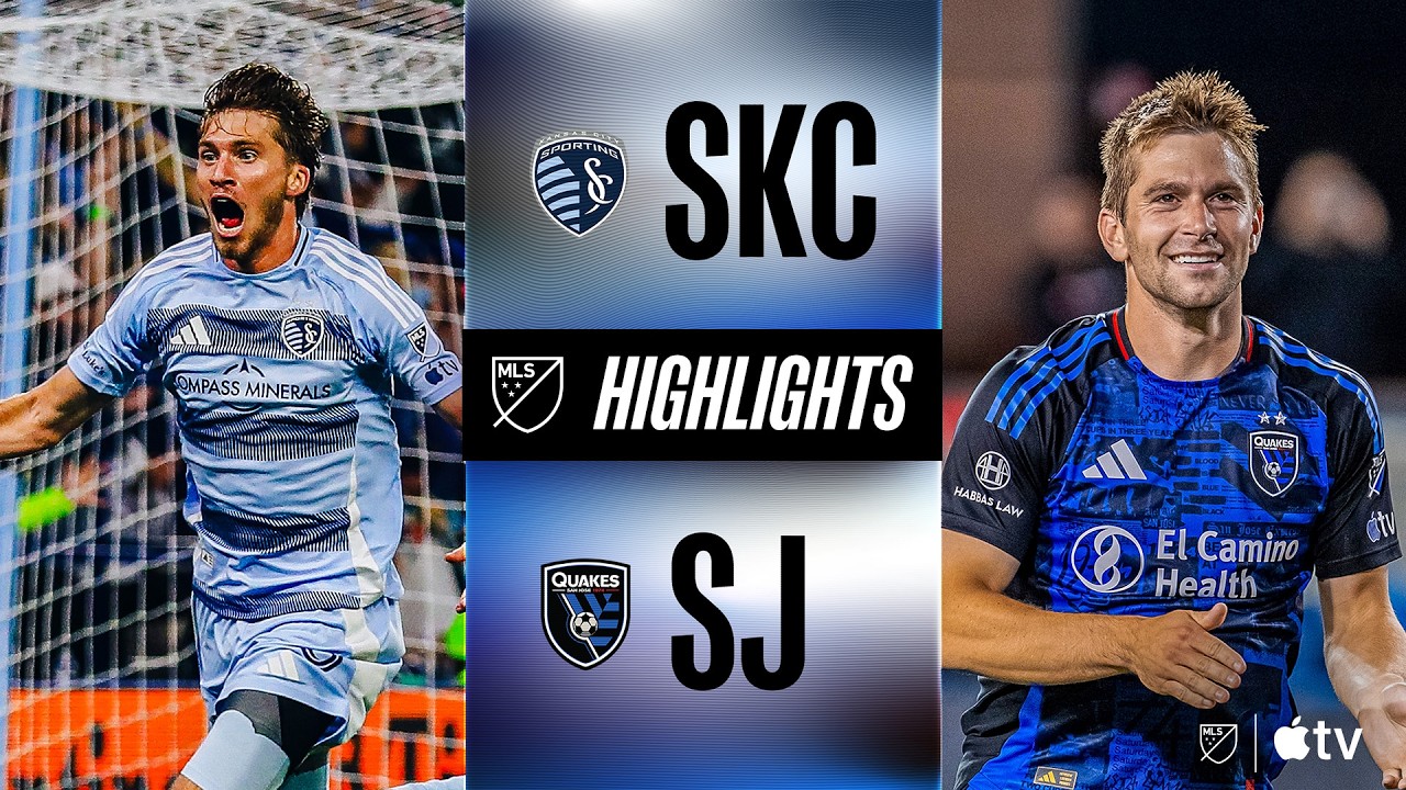 Sporting Kansas City kontra San Jose Earthquakes | Pełne skr&oacute;ty meczu | SKAHAN BRACE!