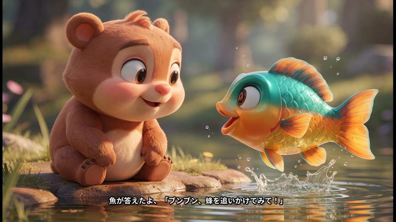 🧚 うろうろ赤ちゃんクマのはちみつ探し大作戦 | 子供向け童話 | おやすみ絵本
