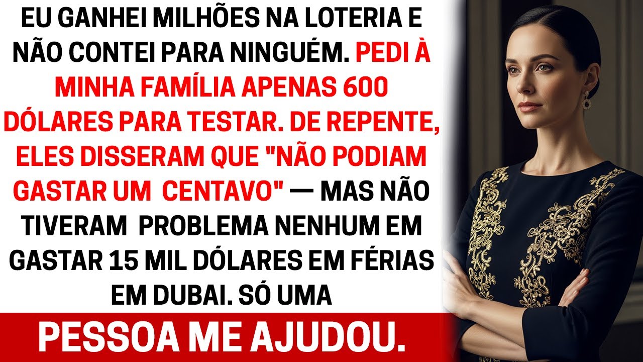 “Depois de Ganhar US$80 Milhões, Fiz um Teste com Minha Família — O Resultado Doeu”