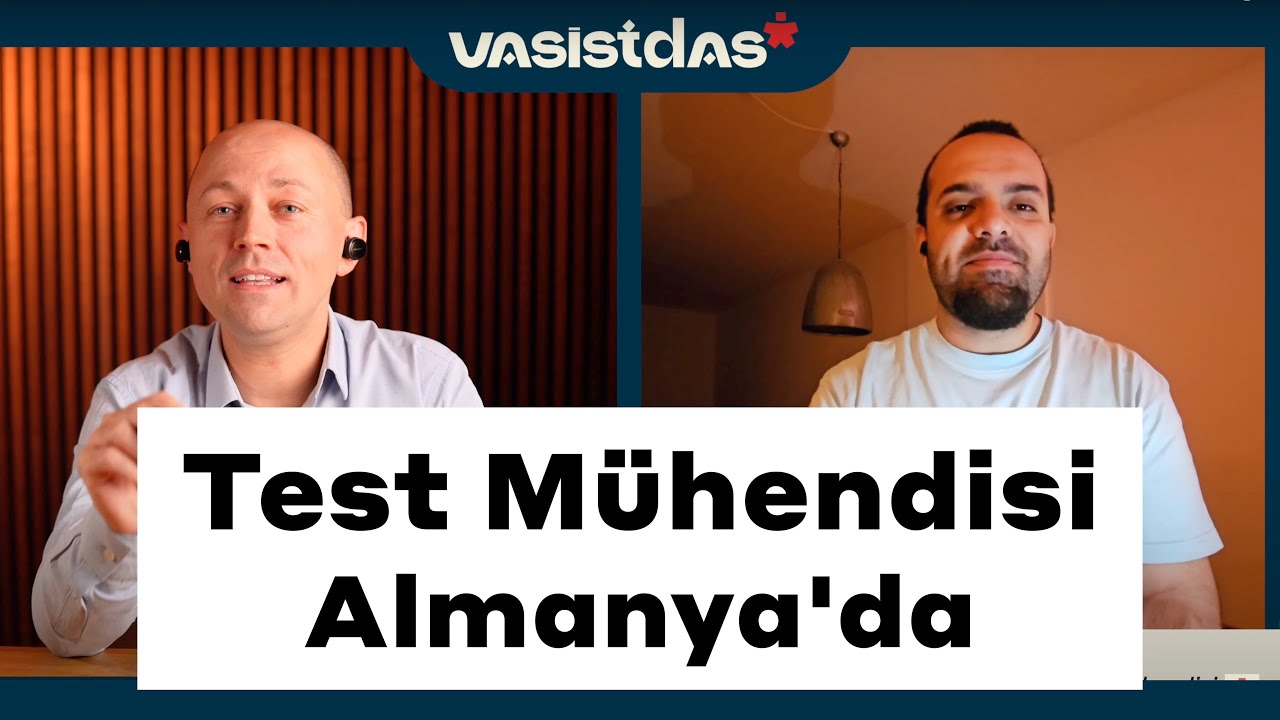 Test mühendisi Berk, Almanya'ya nasıl geldi?