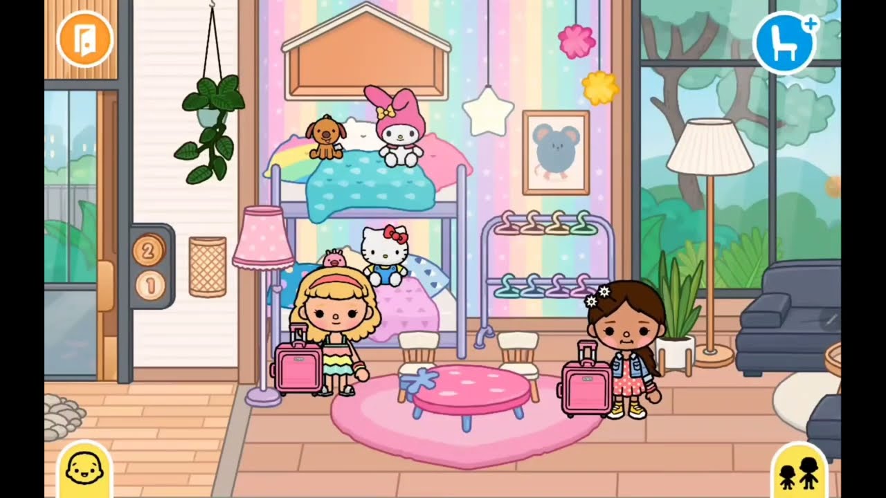 Toca boca. Ева и её семья. || 5 сезон 17 серия ||~♡ Тока бока домик и krill-grill♡~