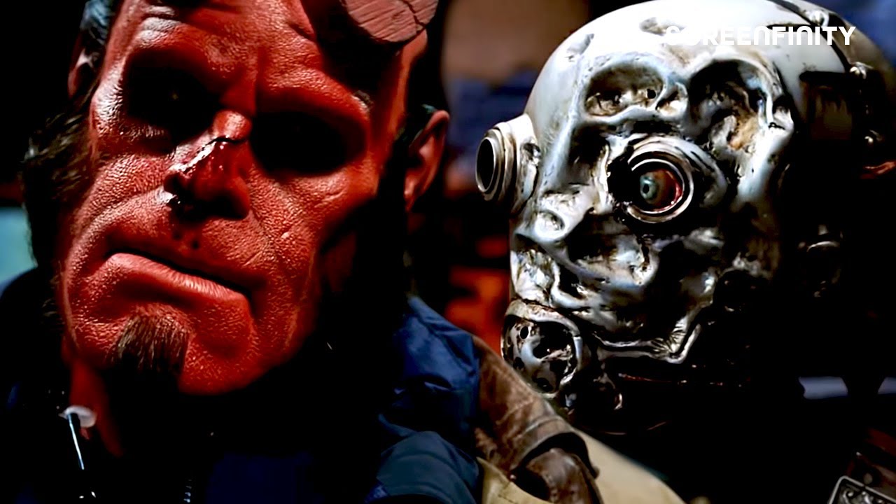 An angry Hellboy destroys Kroenen | Hellboy (2004) | Screenfinity