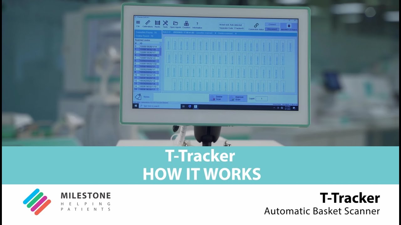 T-Tracker, Automatic Basket Scanner - How it works