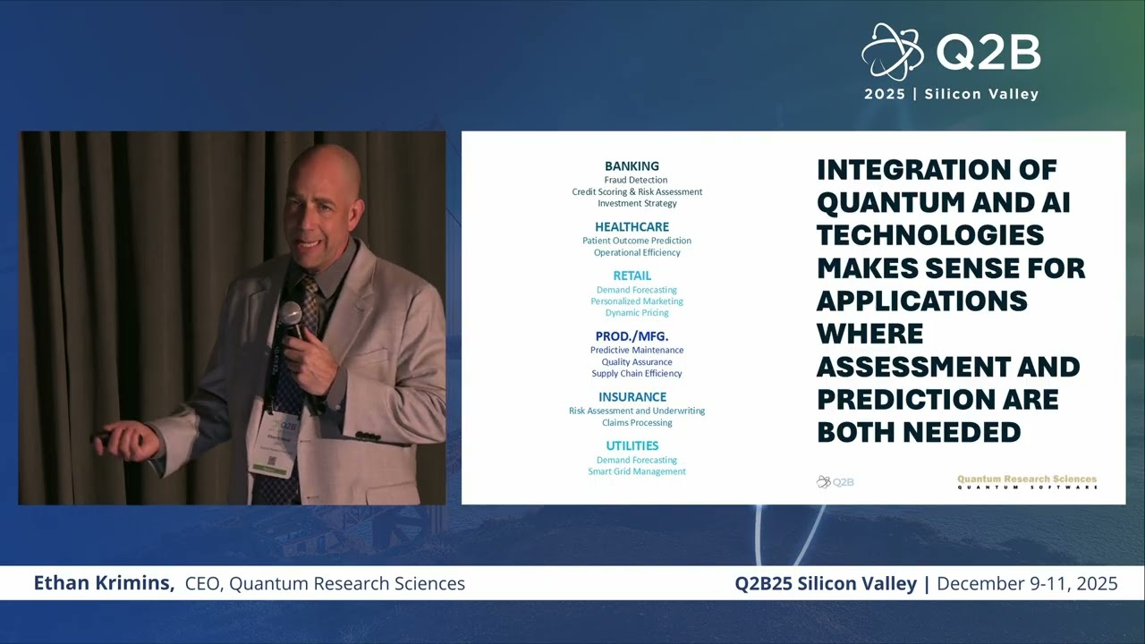 Q2B25 Кремниевая долина | Итан Криминс, генеральный директор Quantum Research Sciences