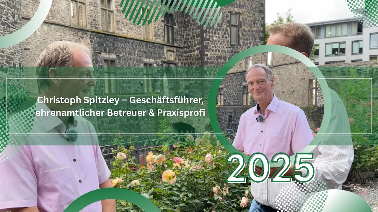Christoph Spitzley – Geschäftsführer, ehrenamtlicher Betreuer & Praxisprofi