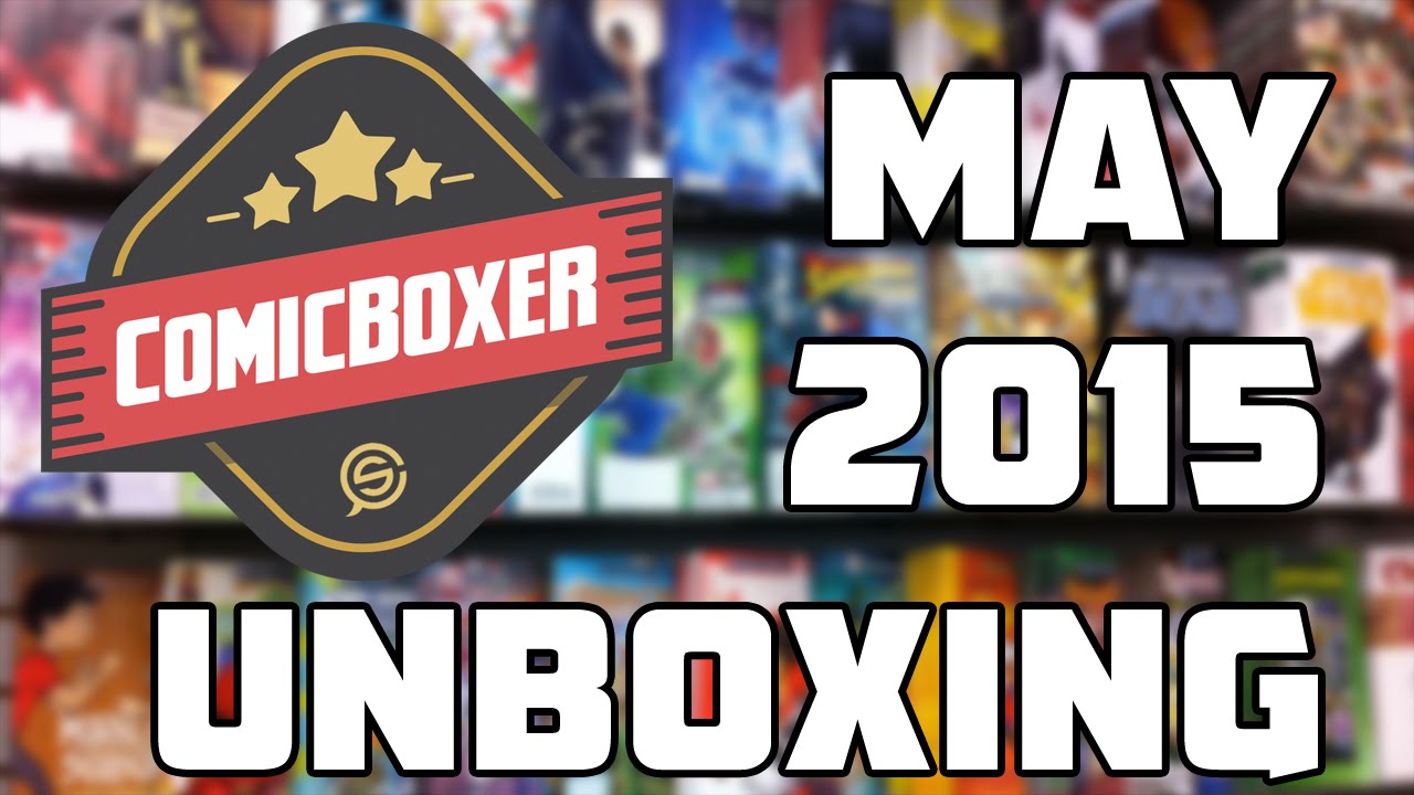 ComicBoxer! Unboxing May 2015's Comic Book Mystery Box!