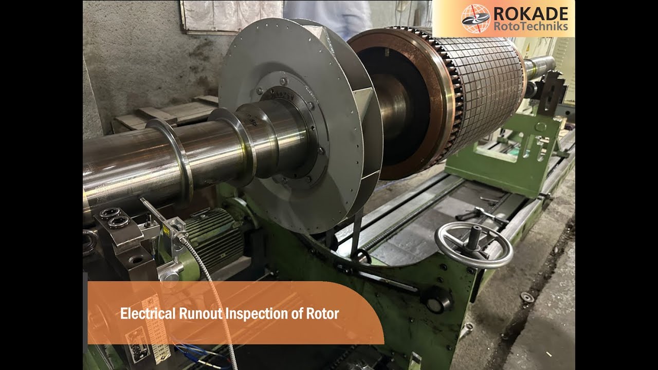 Electrical Runout Inspection of Rotor - ROKADE Group