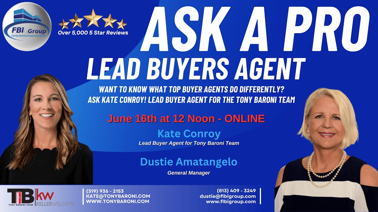 Top Buyer Agent from the Tony Baroni Team