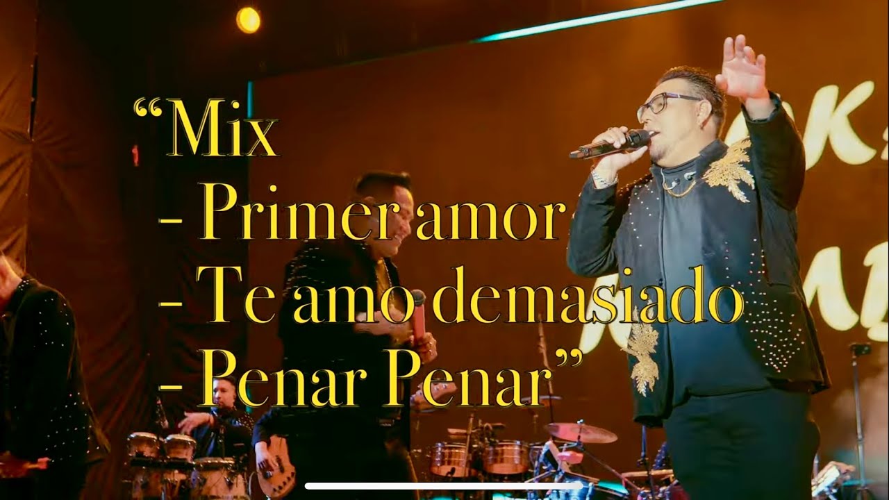 Primer amor Alpaquitay Te amo demasiado Penar Penar Loca Kumbia EN VIVO